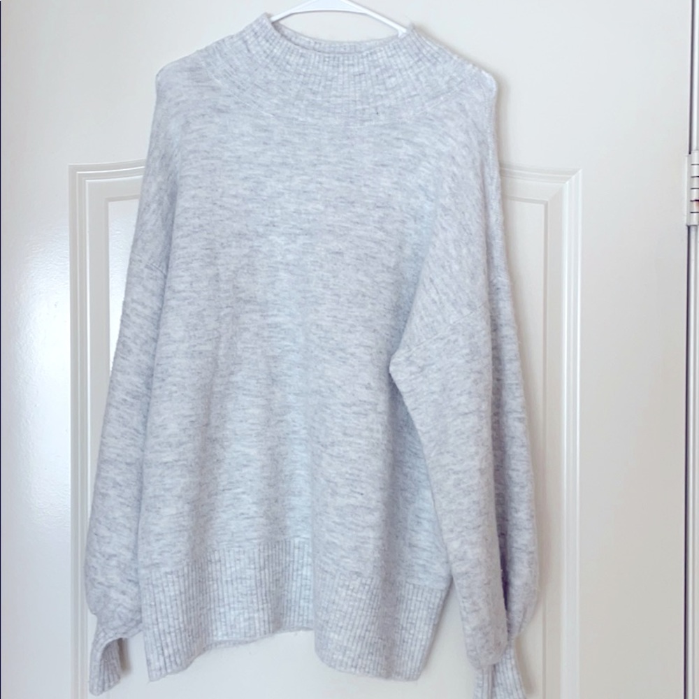 Vinca Camuto Mock Neck tunic sweater